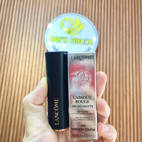 sale Son thỏi Lancome L' Absolu Rouge Drama Matte 196 (cam cháy)- Pháp