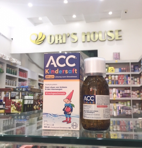 Siro ho long đờm ACC Kindersaft 100ml - Đức