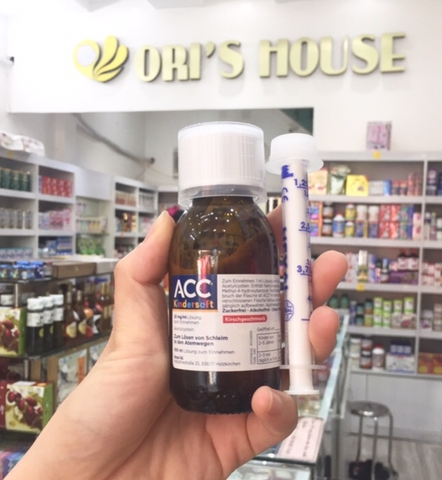 Siro ho long đờm ACC Kindersaft 100ml - Đức