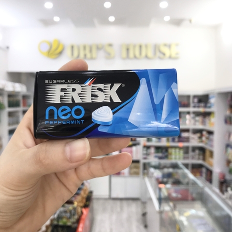 Viên ngậm bạc hà Frish Neo Pepperimt - Nhật bản