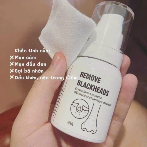 Ủ mụn đầu đen Remove Blackheads làm sạch sợi bã nhờn 50ml - Mỹ