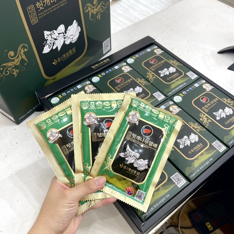 Nước uống bổ mát gan, thải độc Jeong Sam-won Hvenia Fruit Extract Gold 30gx70ml - Hàn