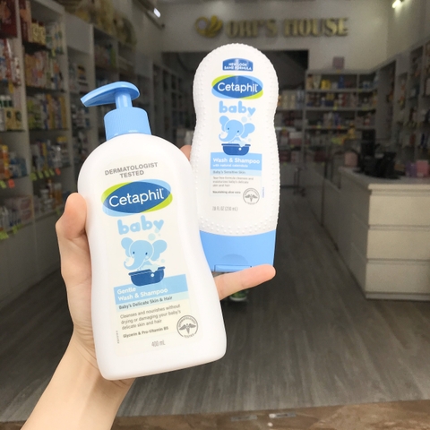 Sữa tắm gội cho bé Cetaphil - ÚC