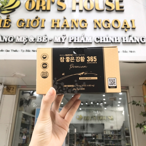 Tinh chất nghệ Nano 365 Curcumin Premium Ji Chang-Wook Version 32 ống x 3g Hàn