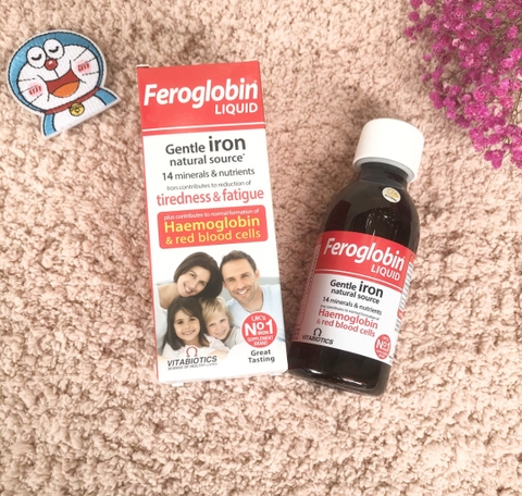 Siro bổ sung chất sắt Feroglobin 200ml - Anh