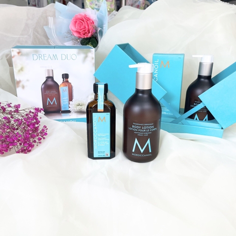 Bộ 2 sản phẩm Moroccanoil Dream Duo Hair 100ml & Body Set 360ml - Isarael