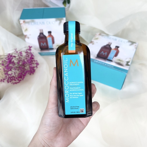 Bộ 2 sản phẩm Moroccanoil Dream Duo Hair 100ml & Body Set 360ml - Isarael