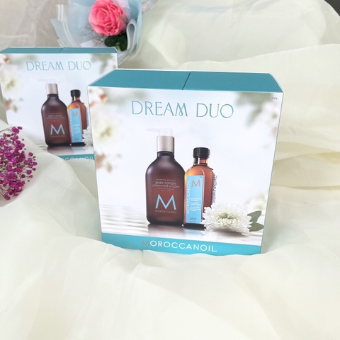 Bộ 2 sản phẩm Moroccanoil Dream Duo Hair 100ml & Body Set 360ml - Isarael