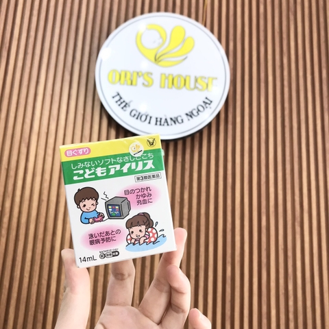 Nhỏ mắt Taisho tivi cho bé 14ml - Nhật