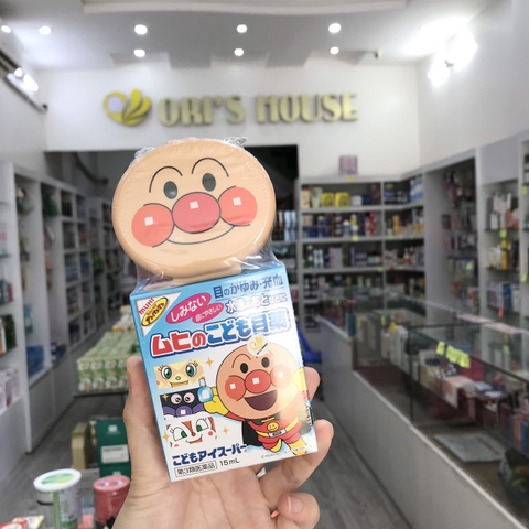 Nhỏ mắt Muhi hình chú hề cho bé 3m+15ml- Nhật