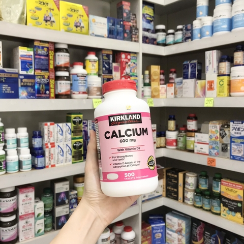 Canxi Kirkland 600mg + D3 500v - Mỹ