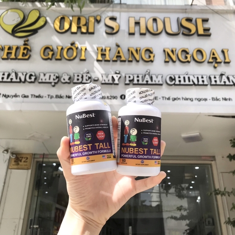 Viên uống hỗ trợ tăng chiều cao Nubest bé 5y+ 60v - Mỹ