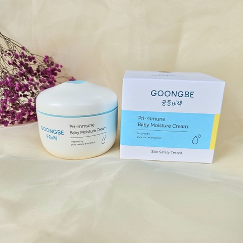 Kem dưỡng ẩm, trị chàm sữa Goongbe Moisture Cream 0m+ 180ml - Hàn