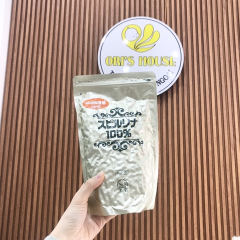 Tảo vàng xoắn Algae Spirulina 2400v 400g - Nhật