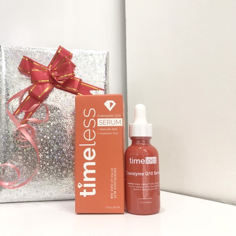 Serum Timeless Coenzyme Q10 cấp ẩm, ngừa lão hóa 30ml (đỏ cam)- Mỹ