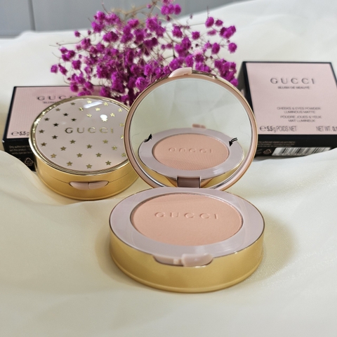 Phấn má & mắt Gucci Blush De Beaté 02 màu cam 5.5g - Ý