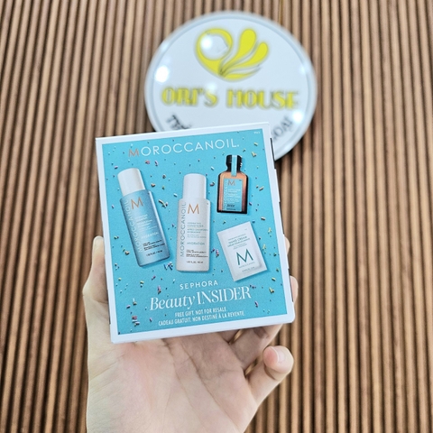 Set Moroccanoil 4 món: dầu gội, dầu xả, dầu dưỡng tóc và kem dưỡng tay - Isarael