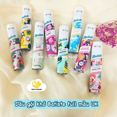Dầu gội khô Batiste 200ml - Anh