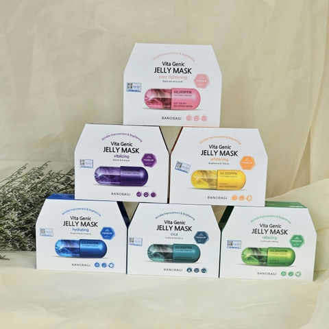 Mặt nạ Banobagi Vita Genic Jelly Mask hộp 10m- Hàn quốc