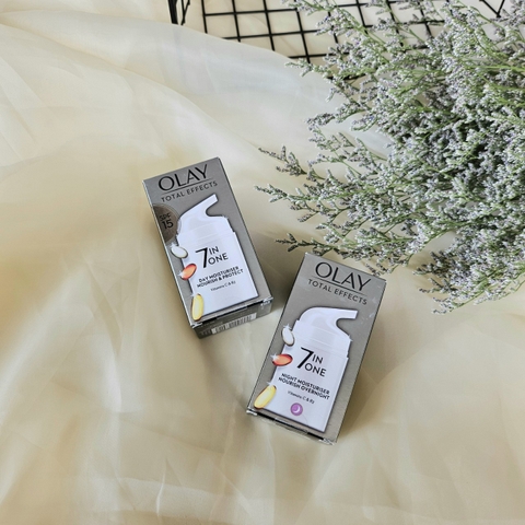 Kem dưỡng ngày và đêm Olay Total Effects 7in1 50ml- Mỹ