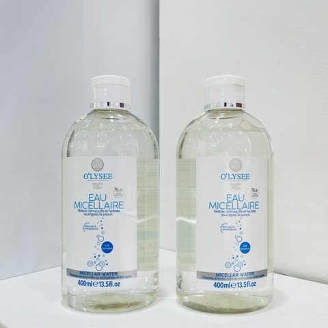 Nước tẩy trang 3in1 O'lysee Eau Micellaire 400ml- Pháp