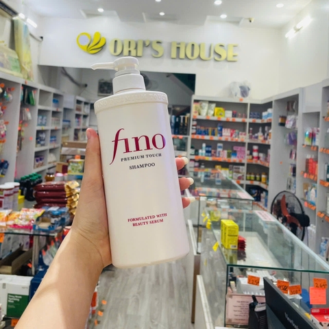 Dầu gội xả Shiseido Fino Premium Touch hỗ trợ phục hồi tóc hư tổn 550ml- Nhật