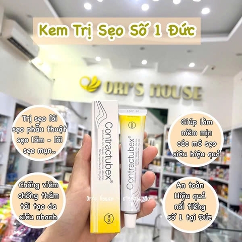 Kem trị sẹo Contractubex 30g- Đức