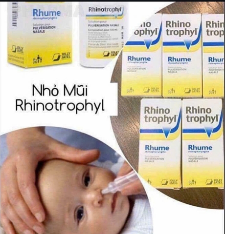 Nhỏ mũi Rhino trophyl 12ml - Pháp