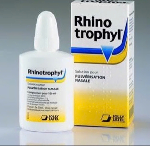 Nhỏ mũi Rhino trophyl 12ml - Pháp