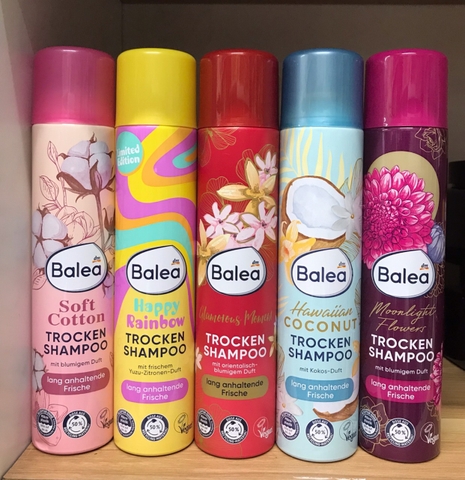 Dầu gội khô Balea Trockenshampoo Soft 200ml - Đức