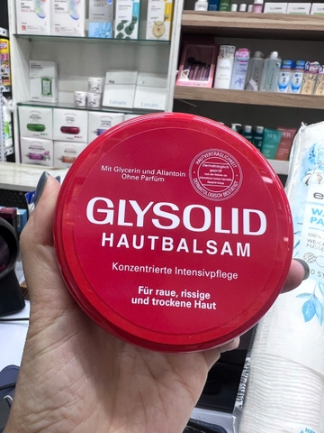 Kem dưỡng da chống, trị nứt nẻ Glysolid Hautbalsam 100ml- Đức