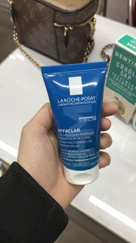 Sữa rửa mặt trị mụn La Roche-Posay 50ml mini- Pháp