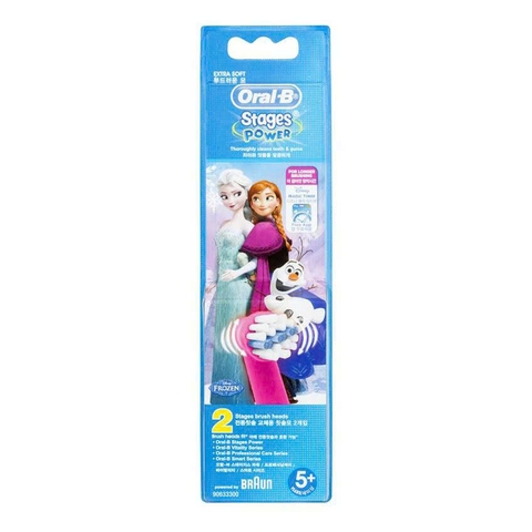 Set 2 Đầu bàn chải thay thế Oral-B Frozen cho bé gái - Đức