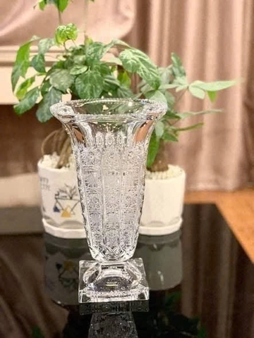 LỌ HOA PHA LÊ BOHEMIA MAGMA 33CM- Đức