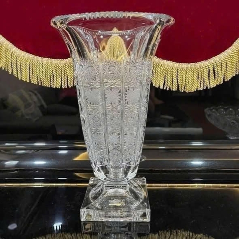 LỌ HOA PHA LÊ BOHEMIA MAGMA 33CM- Đức