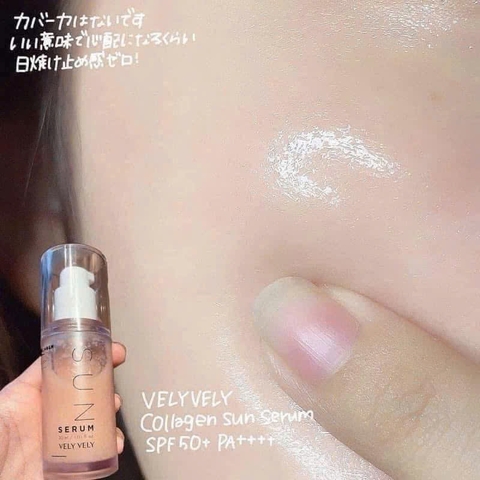Tinh Chất Chống Nắng Nâng Tone Vely Vely Vitamin Dark Spot Tone Up Sun Serum SPF50+ PA++++ 30ml- Hàn Quốc