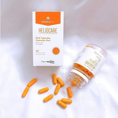 Viên uống HELIOCARE Oral chống nắng, hỗ trợ đẹp da 60 Viên- Tây Ban Nha
