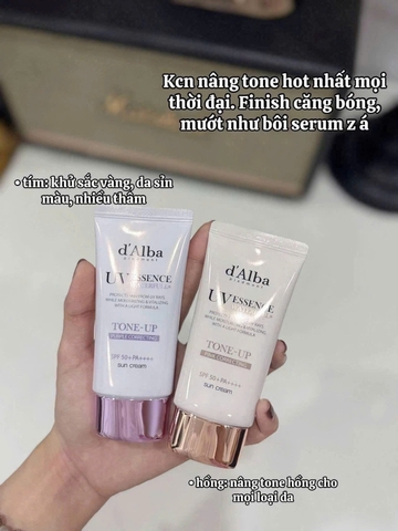 Combo 1 xịt khoáng-1 kcn D'alba- Hàn Quốc