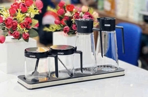 Bộ đựng gia vị cao cấp CCKO