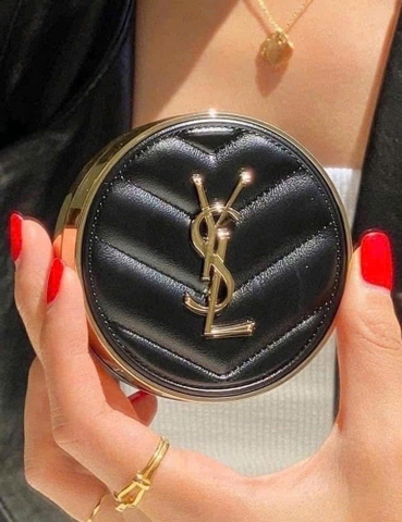 Phấn Nước Yves Saint Laurent YSL Le Cushion Encre De Peau Luminous Matte Tone 10, 20 14g ( Vỏ Da Đen)