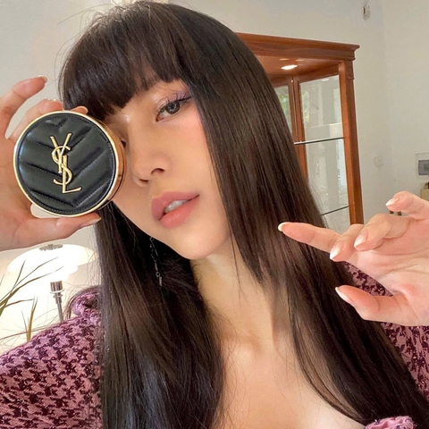 Phấn Nước Yves Saint Laurent YSL Le Cushion Encre De Peau Luminous Matte Tone 10, 20 14g ( Vỏ Da Đen)