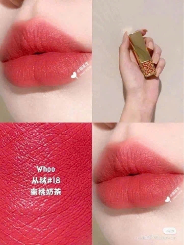 Son The Whoo Velvet Lip Rouge 18 Rose pink 3.5g- Hàn
