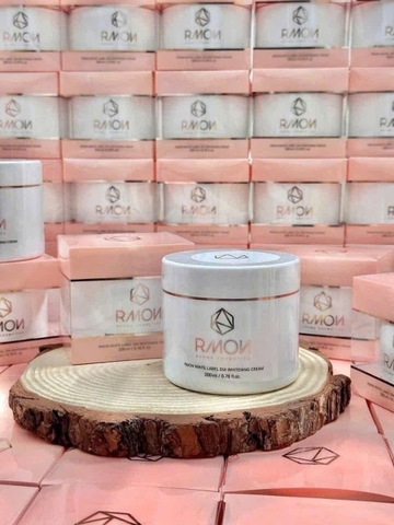 Kem Dưỡng Trắng Da Body Rmon White Label Dia Whitening Cream 200mL- Hàn