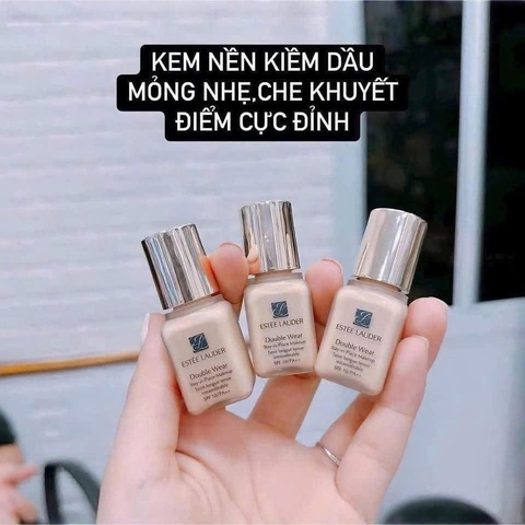Kem nền Este Lauder mini 15ml 1W1, 1W2- Mỹ