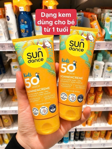 Kem chống nắng Sundance Kids với SPF 50- Đức