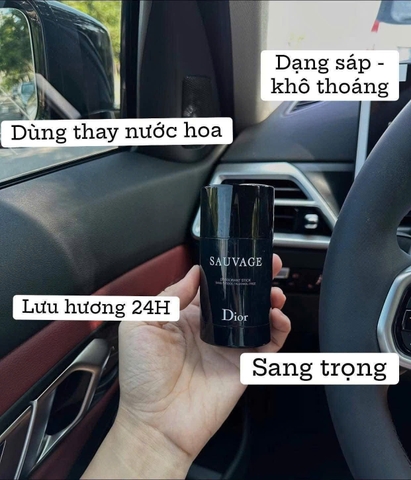 Lăn khử mùi Dior Sauvage Deodorrant Stick 75ml- Pháp