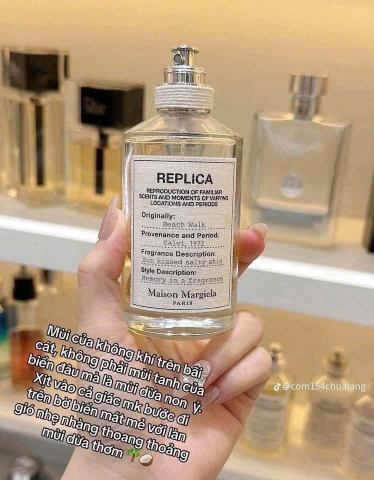 Nước Hoa Nữ Maison Margiela Replica Beach Walk EDT, 7ml- Pháp