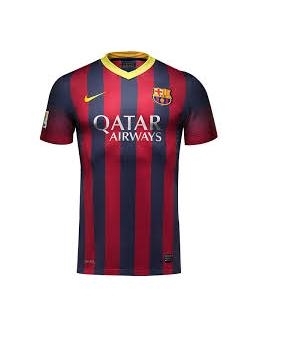 Áo bóng đá Barca sân nhà 2013 - 2014