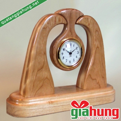 Đồng hồ quà tặng bằng gỗ 010