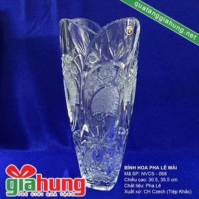 Bình bông thủy tinh Tiệp 013